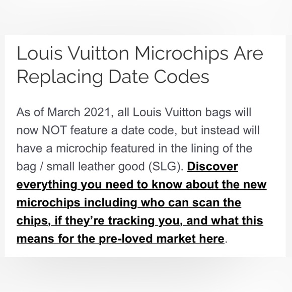LV DATE CODE AND ORIGIN CHART - Picture 9 of 14